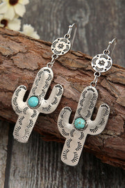 Western Cactus Earrings