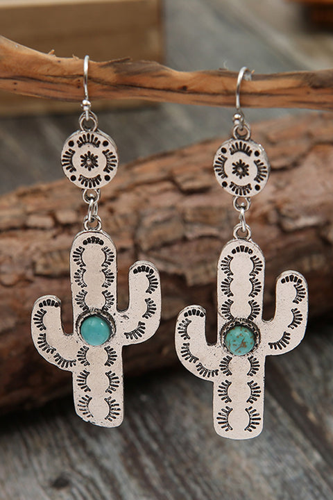 Western Cactus Earrings