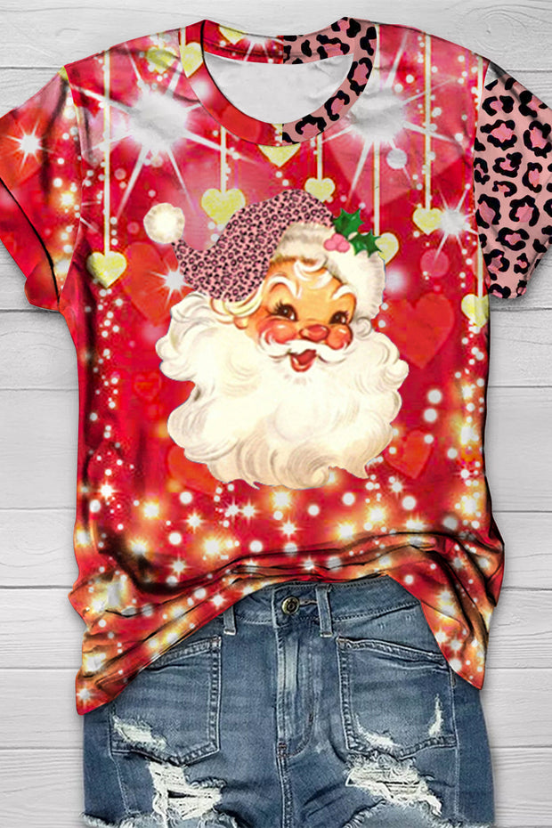 Christmas Red Santa T-shirt