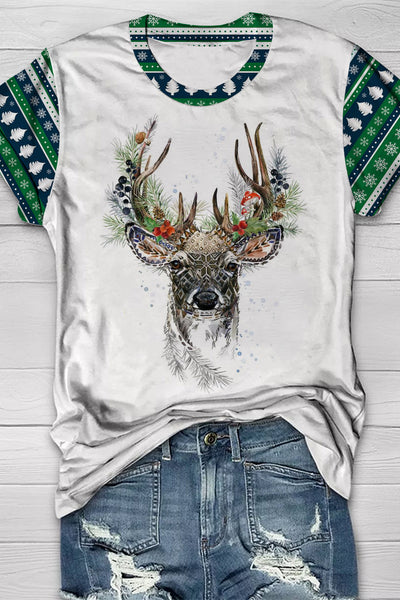 Weihnachtsrotwild-T - Shirt