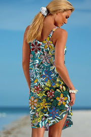 Bohemia Retro Beach Sleeveless Dress