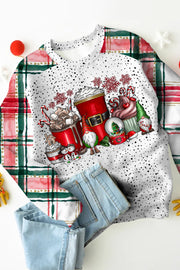 Christmas Gnome Plaid Sweatshirt