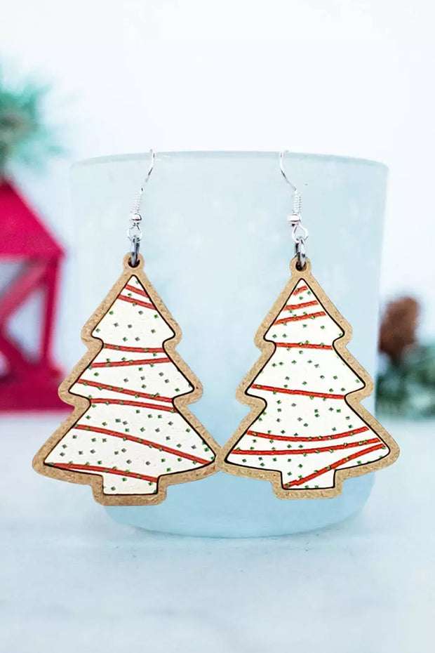 Christmas Tree Hook Earrings