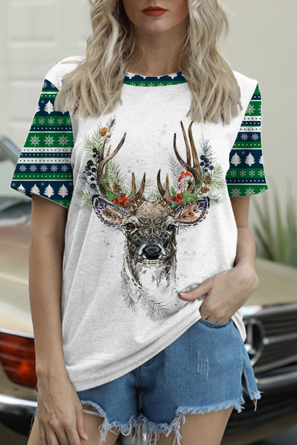 Christmas Deer T-Shirt