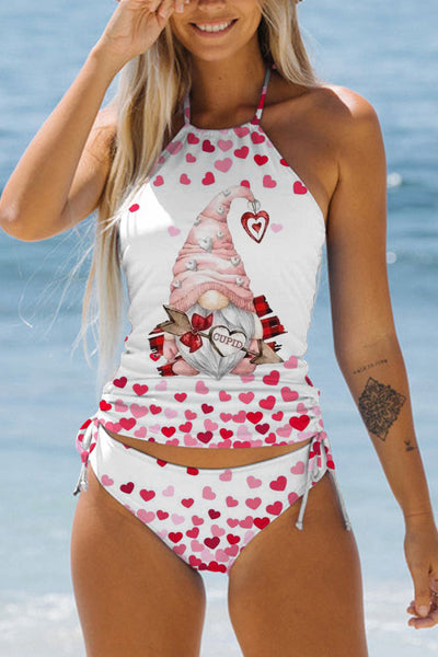 Pink Gnome Bikini Swimsuit