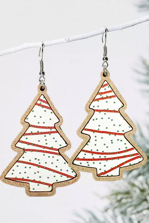 Christmas Tree Hook Earrings