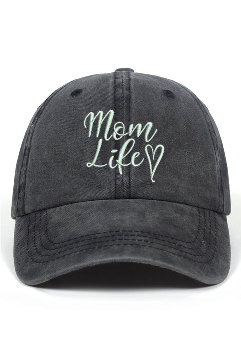 Embroidered Baseball Mom Baseball Cap