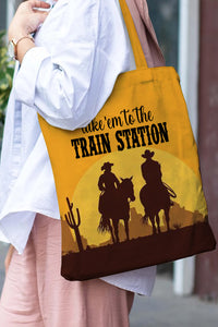 Take Em To The Trainstation Tote Bag
