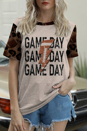 T-Shirt mit Game Day-Fußballdruck