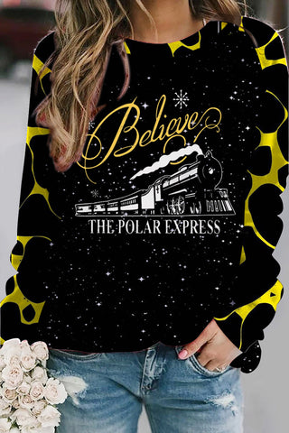 Believe Express Train Sweatshirt