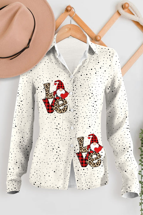 Love Gnome Long Sleeve Shirt