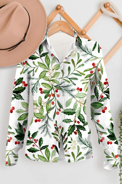 Holly Plants Long Sleeve Shirt