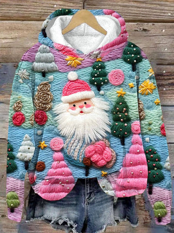 Vintage Santa Claus Casual Sweatshirt