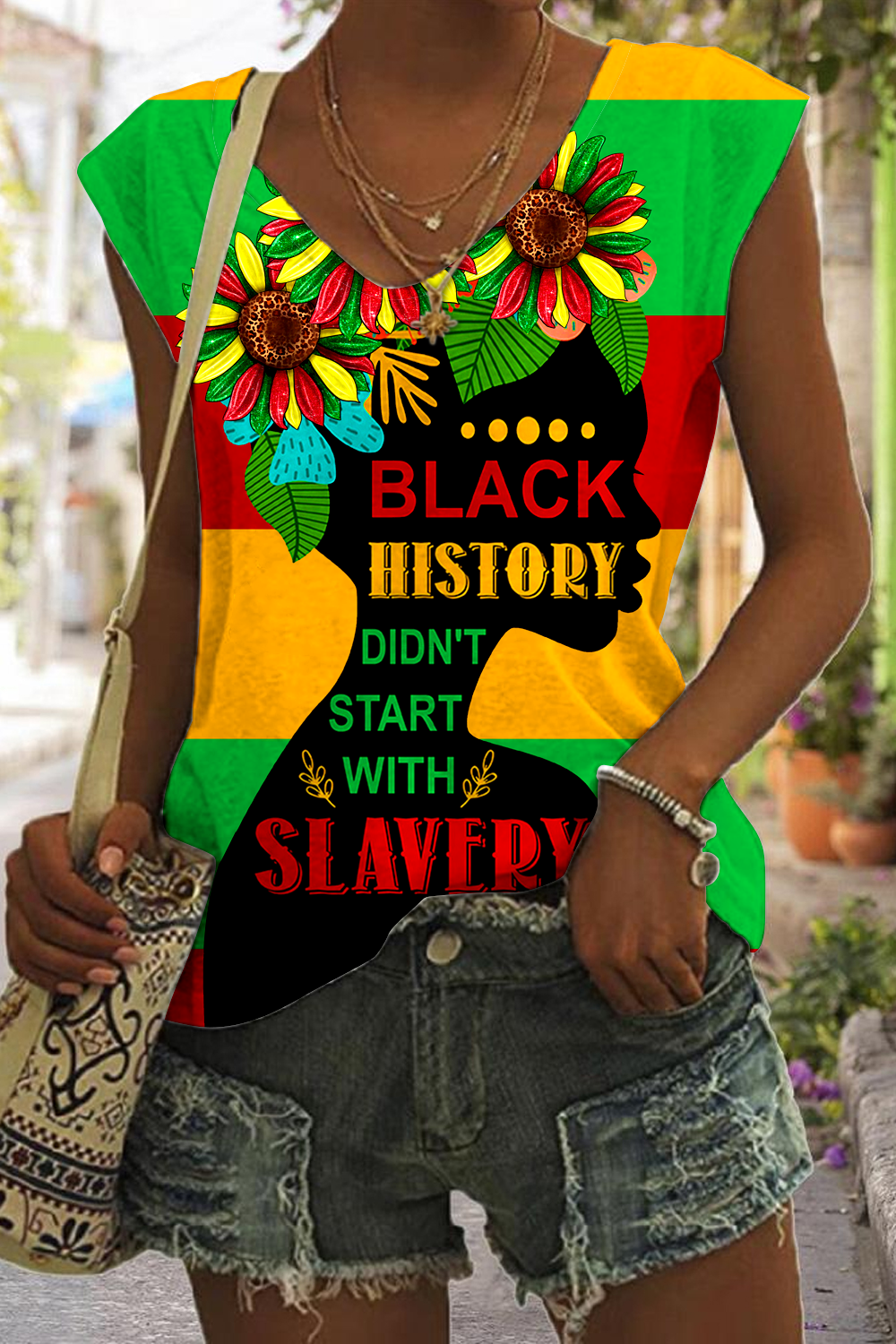 Black History Don't Start With Slavery Tank