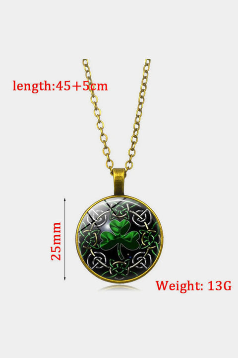 Clover Time Gem Necklace