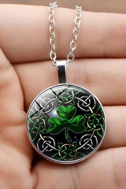 Clover Time Gem Necklace