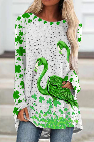Green Flamingo Lucky Clover Collection Original Costume Tunic