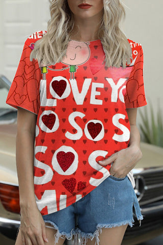 I Love You So So So Much T-Shirt