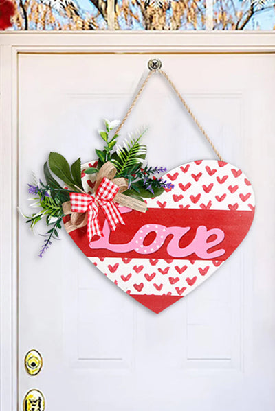 Love Door Hangings Wall Hangings Wooden Decorations