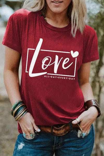 Love All Day Every Day T-Shirt