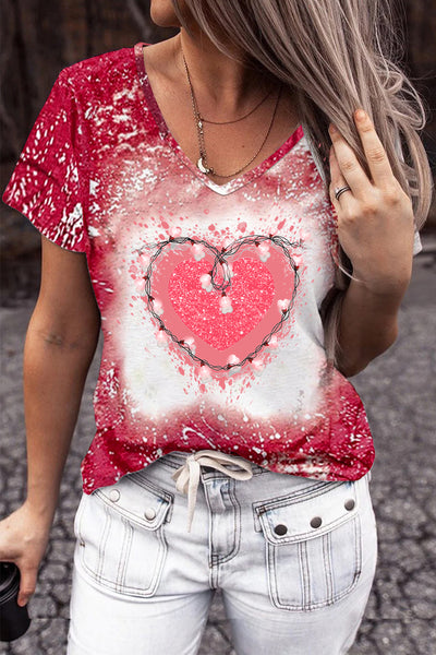 Light Brand Love Print T-shirt