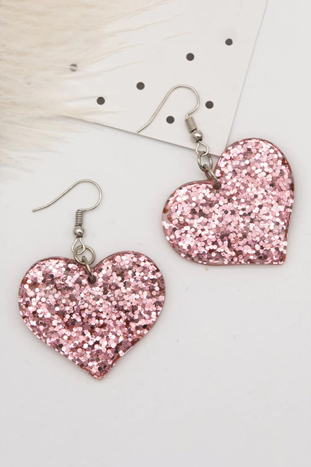 Pink Love Earrings