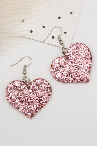 Pink Love Earrings