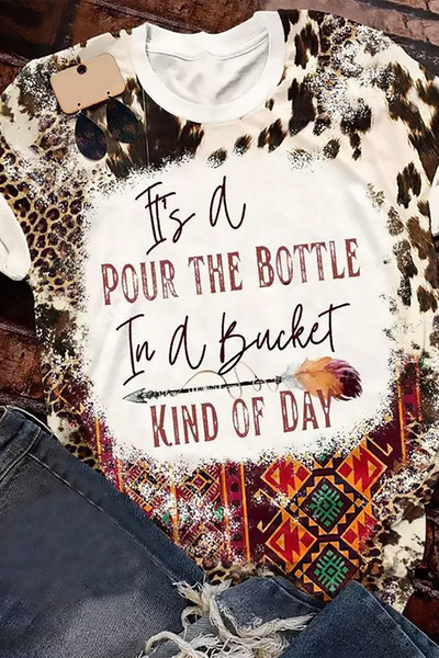 It's A Pour The Bottle In A Bunker T-Shirt
