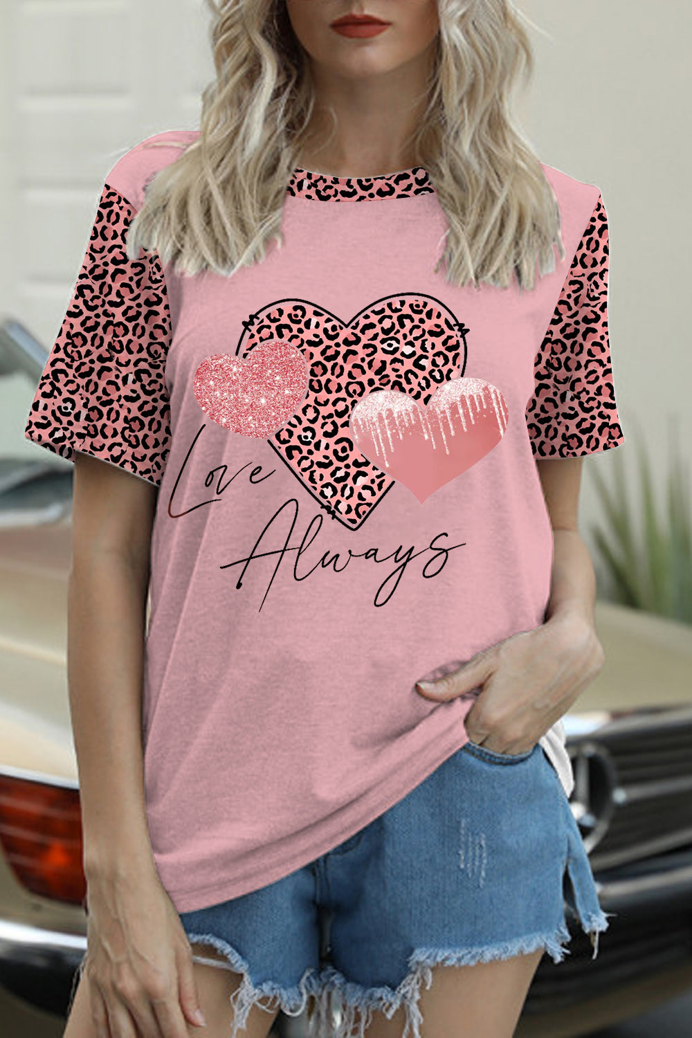 Love Always Leopard T-shirt