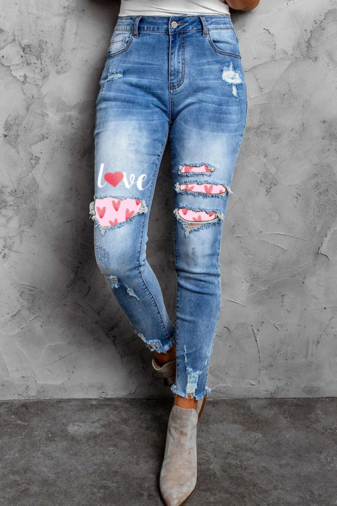 Love Ripped Slim Jeans