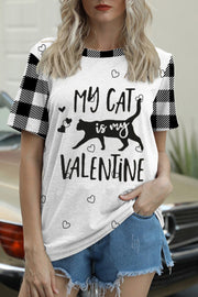 My Cat Is My Valentine T-shirt