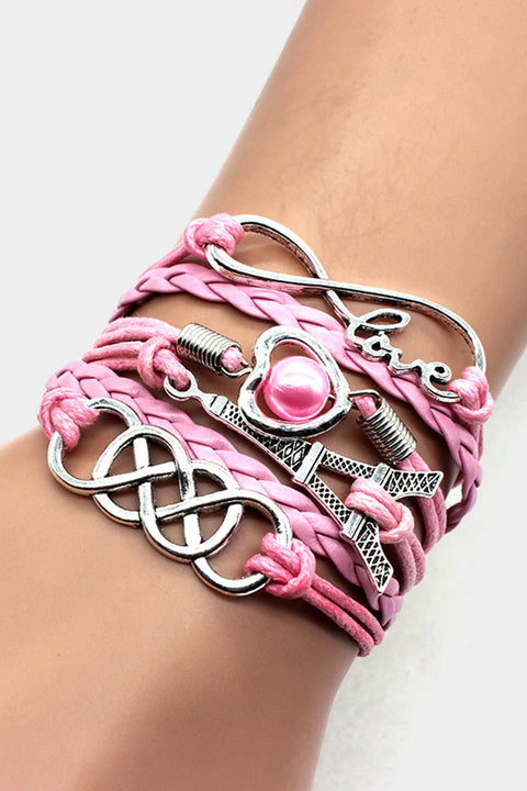 Pink Heart Bracelet