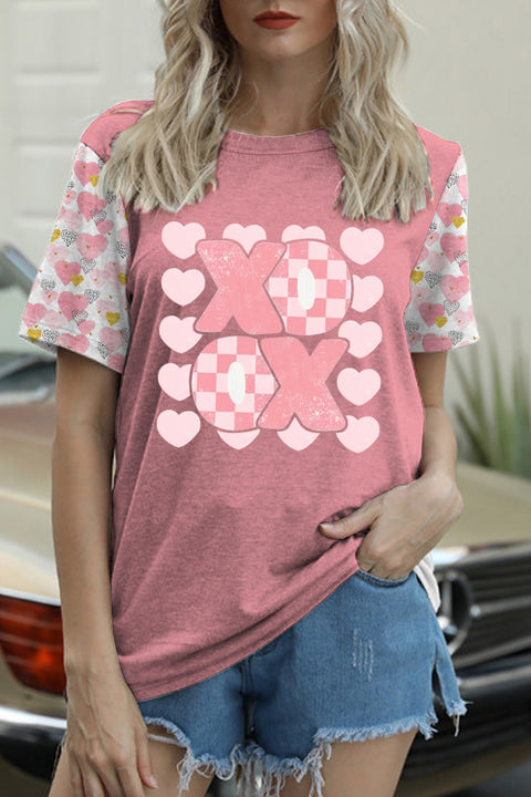 Xoxo Love Pink T-shirt